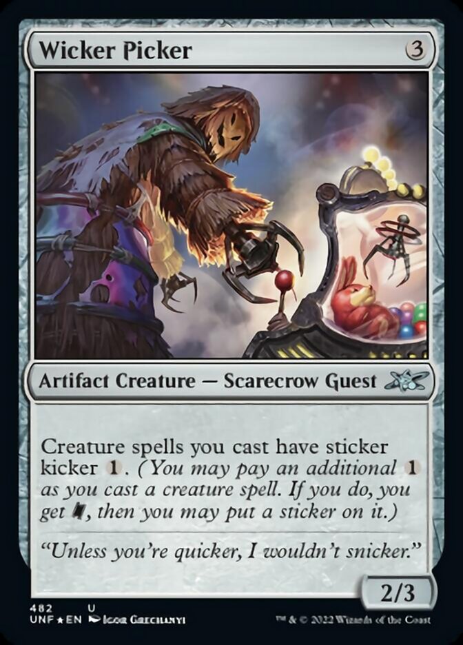 Wicker Picker (Galaxy Foil) [Unfinity] Magic: The Gathering