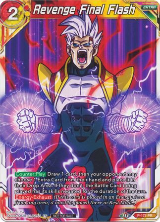 Revenge Final Flash (P-171) [Promotion Cards] Dragon Ball Super
