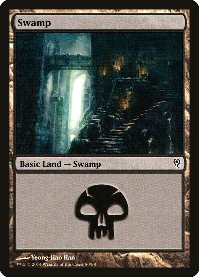 Swamp (80) [Duel Decks: Jace vs. Vraska] Magic: The Gathering