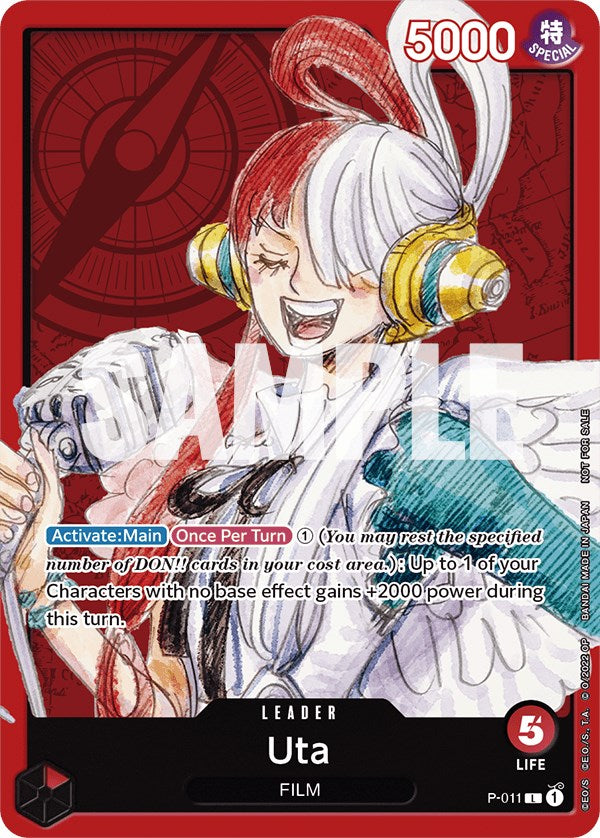 Uta (One Piece Film Red) [One Piece Promotion Cards]