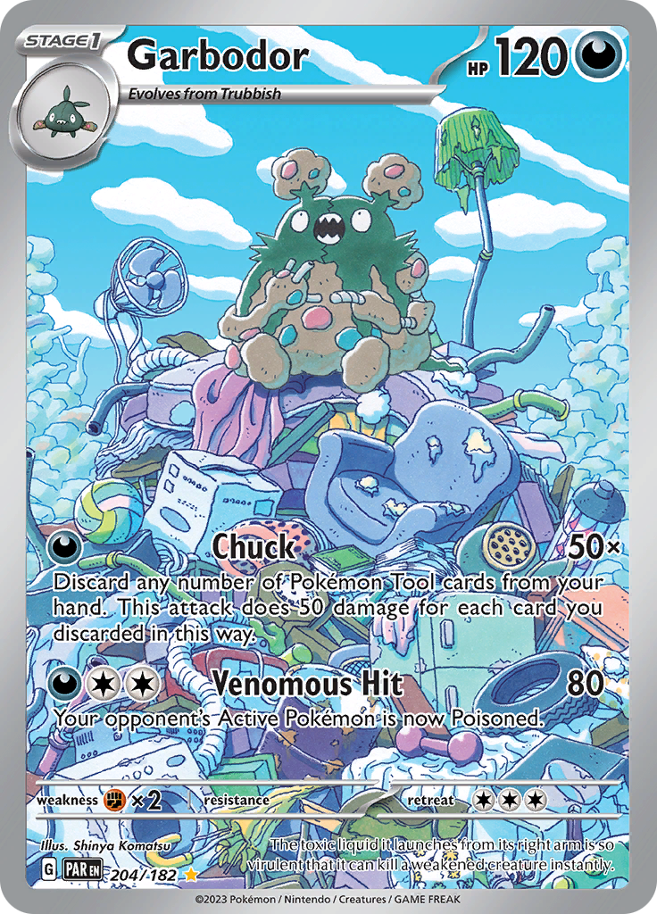 Garbodor (204/182) [Scarlet & Violet: Paradox Rift] Pokémon