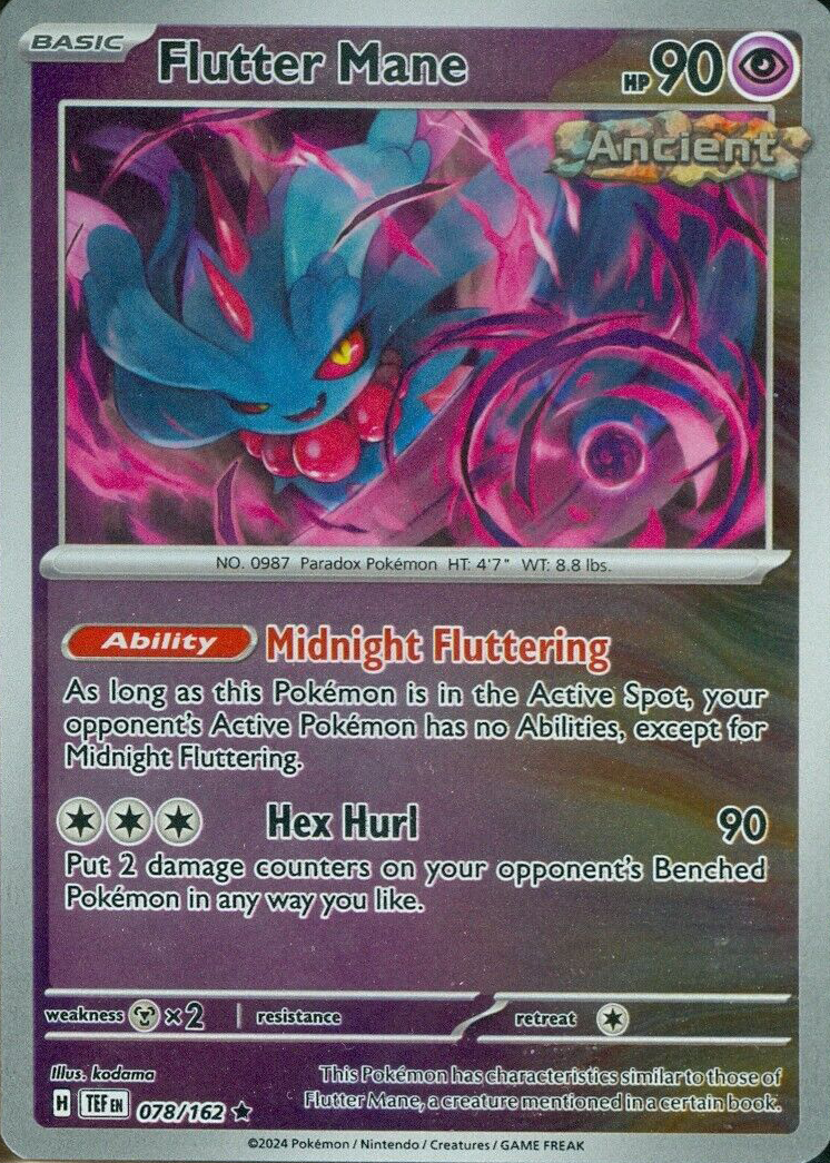 Flutter Mane (078/162) [Scarlet & Violet: Temporal Forces] Pokémon