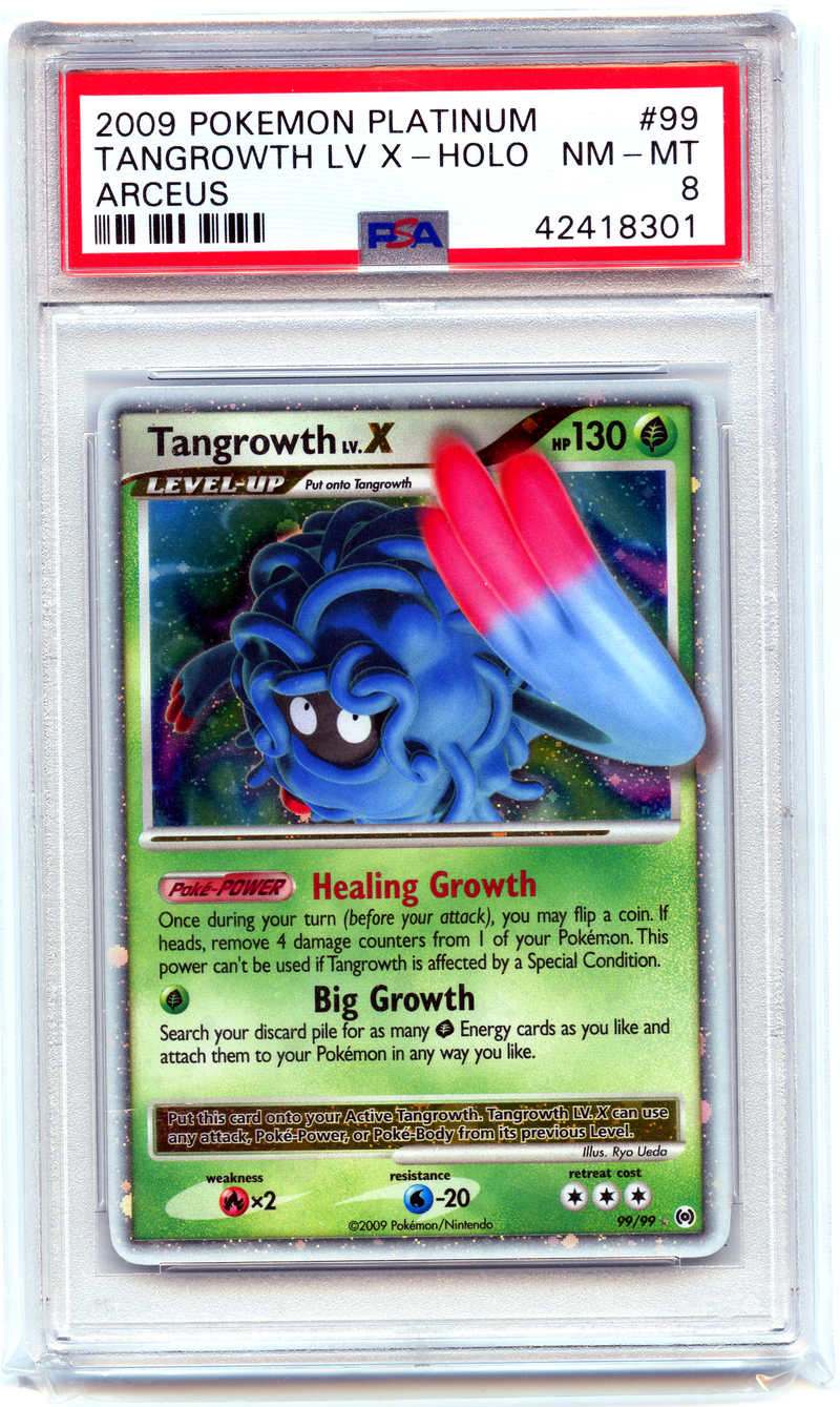 Tangrowth LV X - Arceus - PSA 8 The Pokemon Trainer