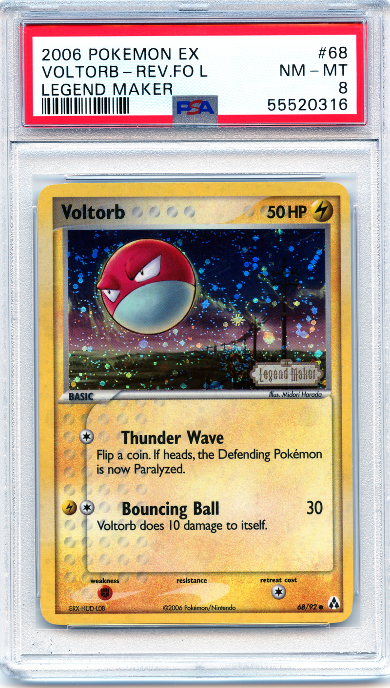 Voltorb - Legend Maker - PSA 8 The Pokemon Trainer