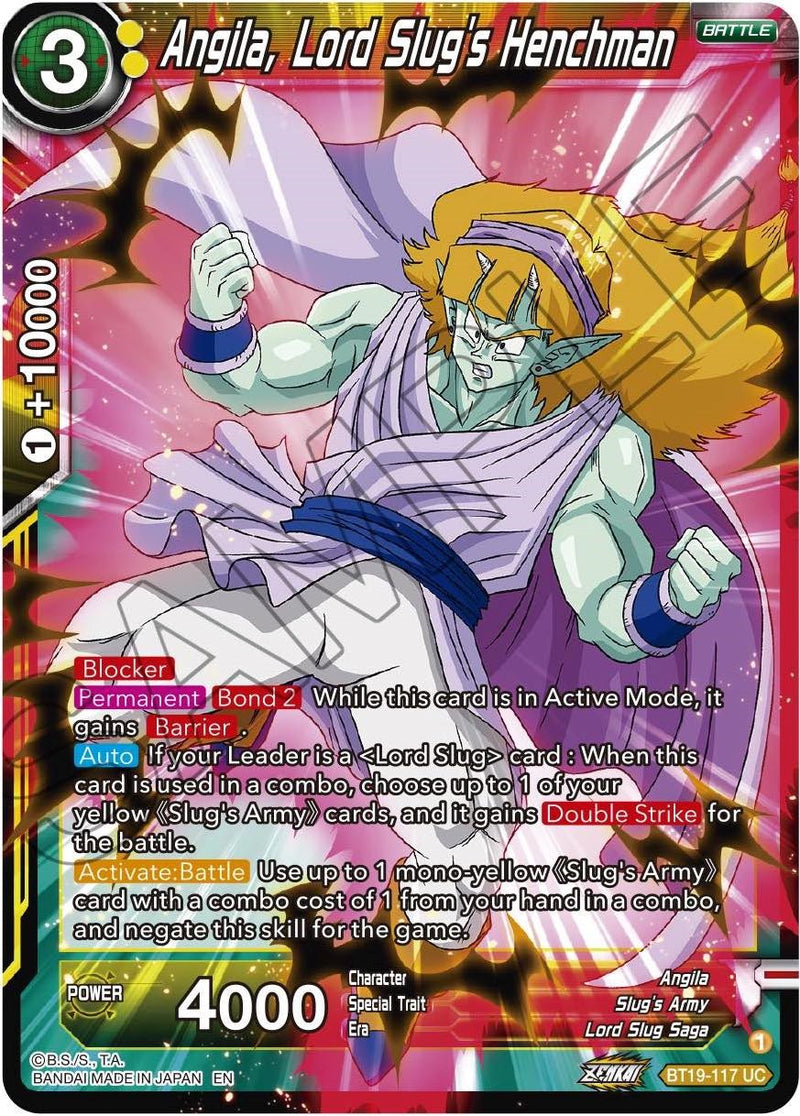 Angila, Lord Slug's Henchman (BT19-117) [Fighter's Ambition] Dragon Ball Super