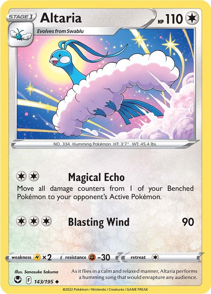 Altaria (143/195) [Sword & Shield: Silver Tempest] Pokémon