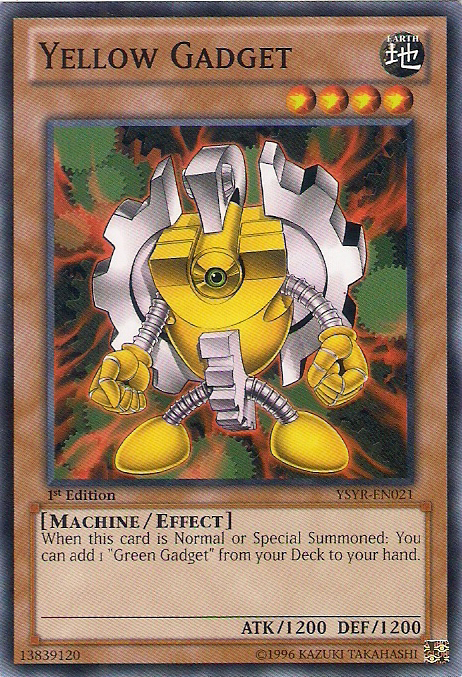 Yellow Gadget [YSYR-EN021] Common Yu-Gi-Oh!