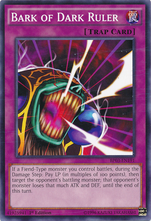 Bark of Dark Ruler [BP03-EN191] Common Yu-Gi-Oh!