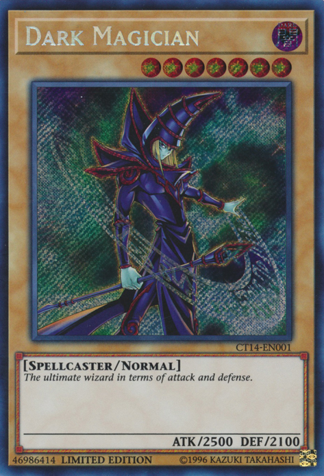 Dark Magician [CT14-EN001] Secret Rare Yu-Gi-Oh!