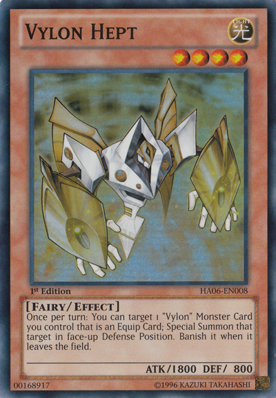 Vylon Hept [HA06-EN008] Super Rare Yu-Gi-Oh!