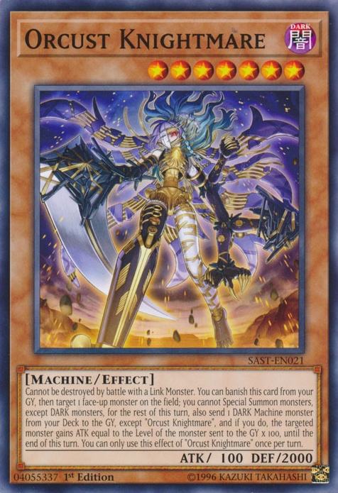 Orcust Knightmare [SAST-EN021] Common Yu-Gi-Oh!