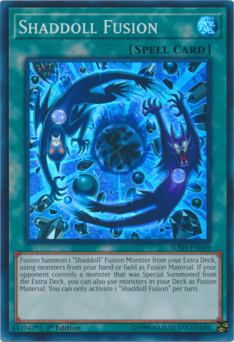 Shaddoll Fusion [SDSH-EN049] Super Rare Yu-Gi-Oh!