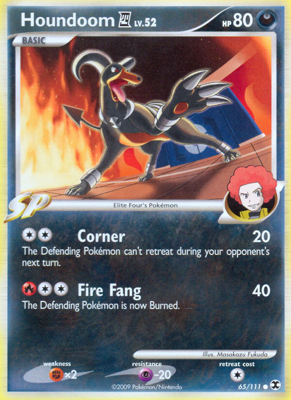 Houndoom (65/111) [Platinum: Rising Rivals] Pokémon