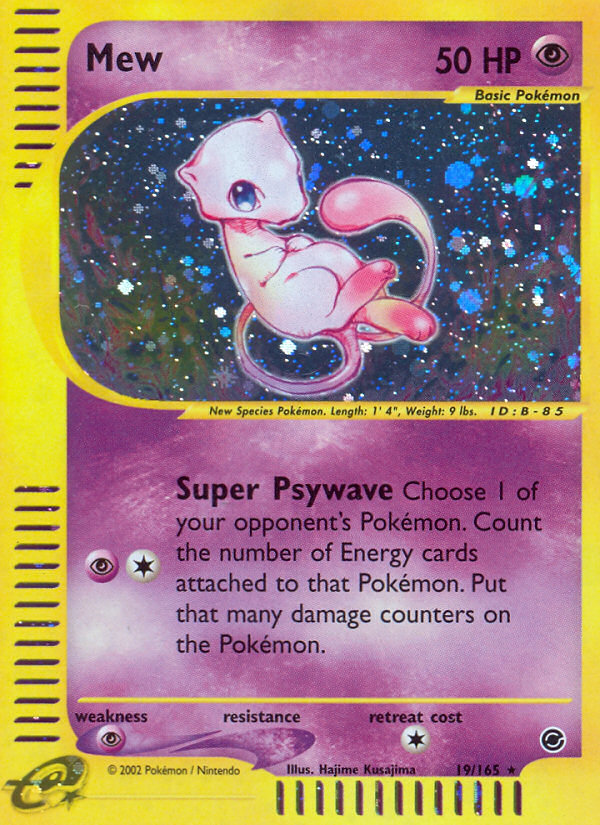 Mew (19/165) [Expedition: Base Set] Pokémon
