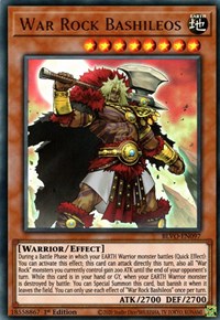 War Rock Bashileos [BLVO-EN097] Ultra Rare Yu-Gi-Oh!