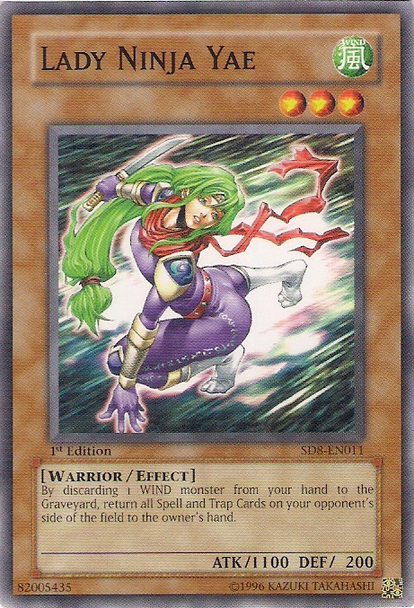 Lady Ninja Yae [SD8-EN011] Common Yu-Gi-Oh!
