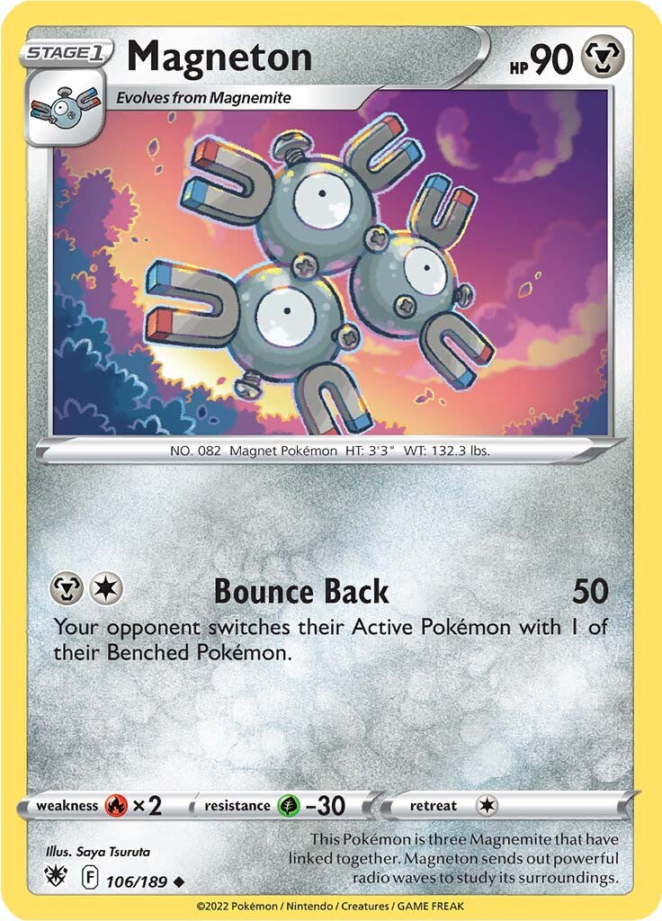 Magneton (106/189) [Sword & Shield: Astral Radiance] Pokémon