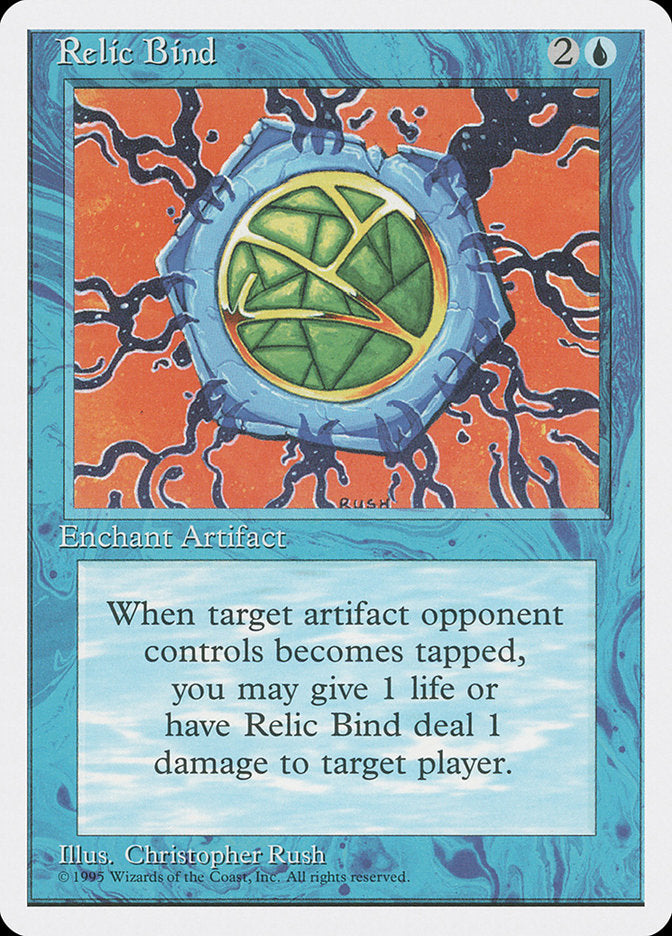 Relic Bind [Fourth Edition] Magic: The Gathering