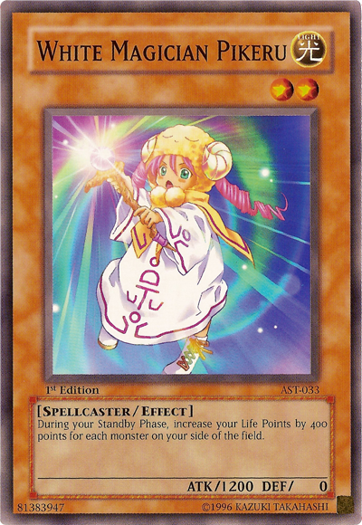 White Magician Pikeru [AST-033] Common Yu-Gi-Oh!