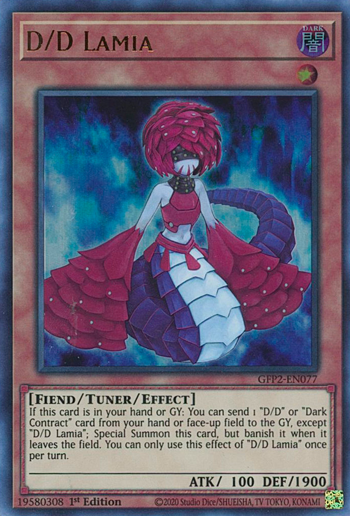 D/D Lamia [GFP2-EN077] Ultra Rare Yu-Gi-Oh!