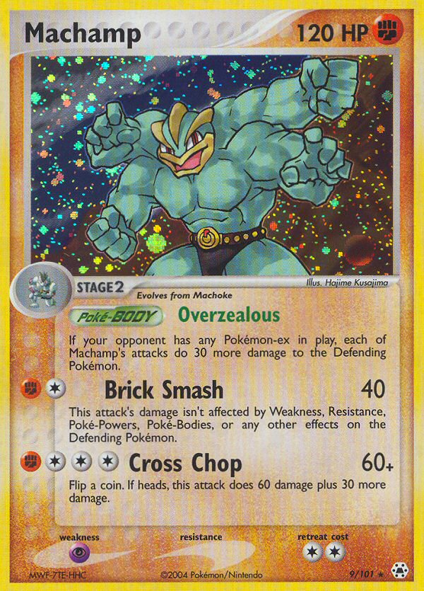 Machamp (9/101) [EX: Hidden Legends] Pokémon