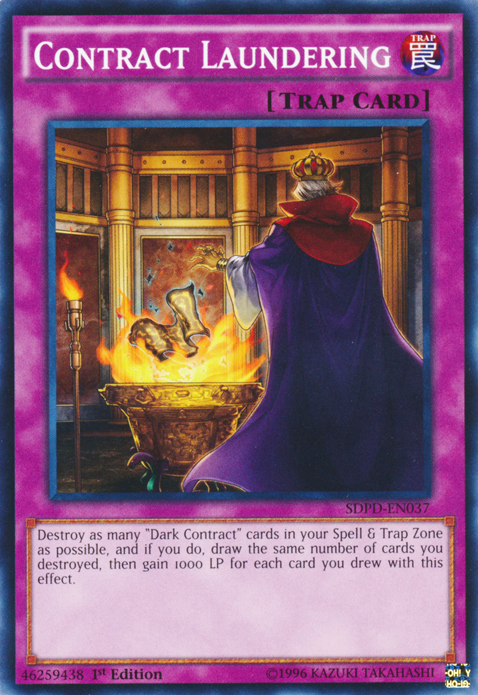 Contract Laundering [SDPD-EN037] Common Yu-Gi-Oh!