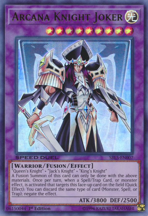 Arcana Knight Joker [SBLS-EN007] Ultra Rare Yu-Gi-Oh!