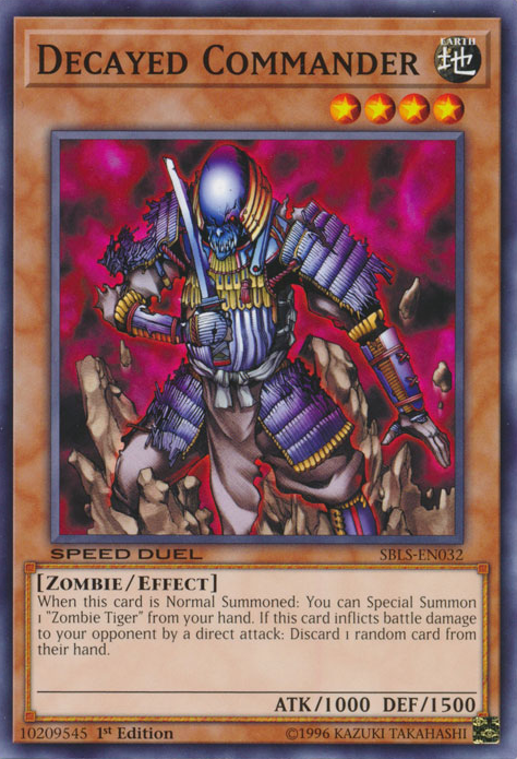 Decayed Commander [SBLS-EN032] Common Yu-Gi-Oh!