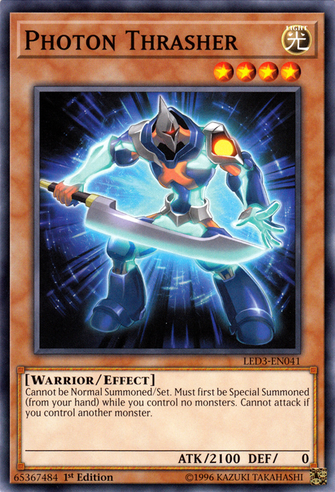 Photon Thrasher [LED3-EN041] Common Yu-Gi-Oh!