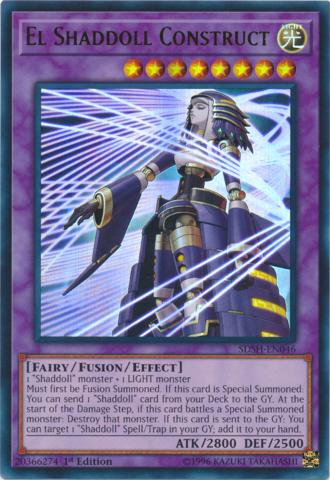 El Shaddoll Construct [SDSH-EN046] Ultra Rare Yu-Gi-Oh!