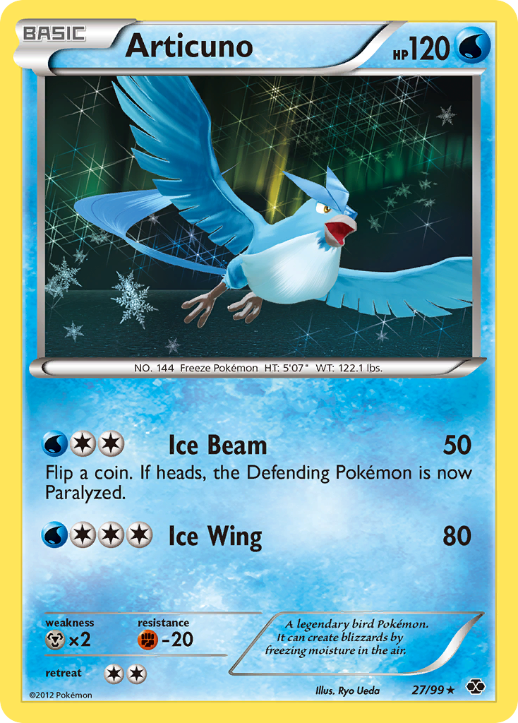 Articuno (27/99) [Black & White: Next Destinies] Pokémon
