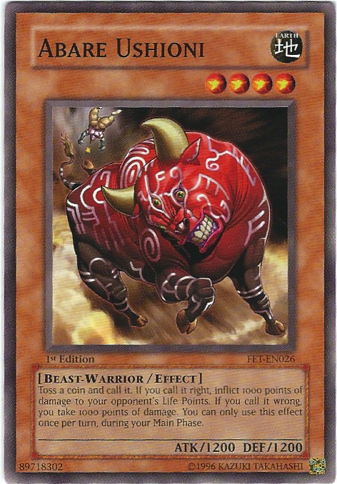 Abare Ushioni [FET-EN026] Common Yu-Gi-Oh!