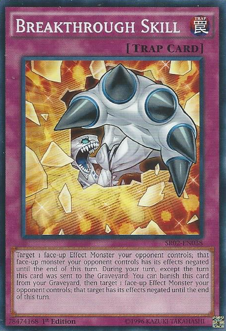 Breakthrough Skill [SR02-EN038] Common Yu-Gi-Oh!