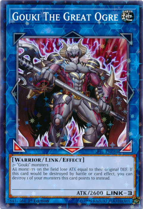 Gouki The Great Ogre [SP18-EN034] Starfoil Rare Yu-Gi-Oh!