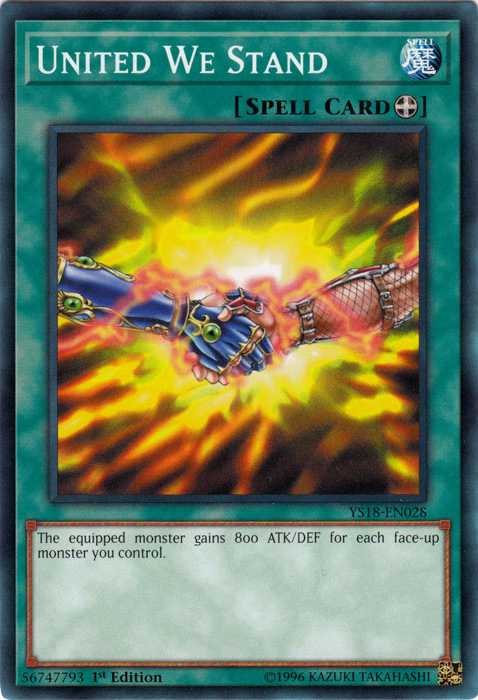 United We Stand [YS18-EN028] Common Yu-Gi-Oh!