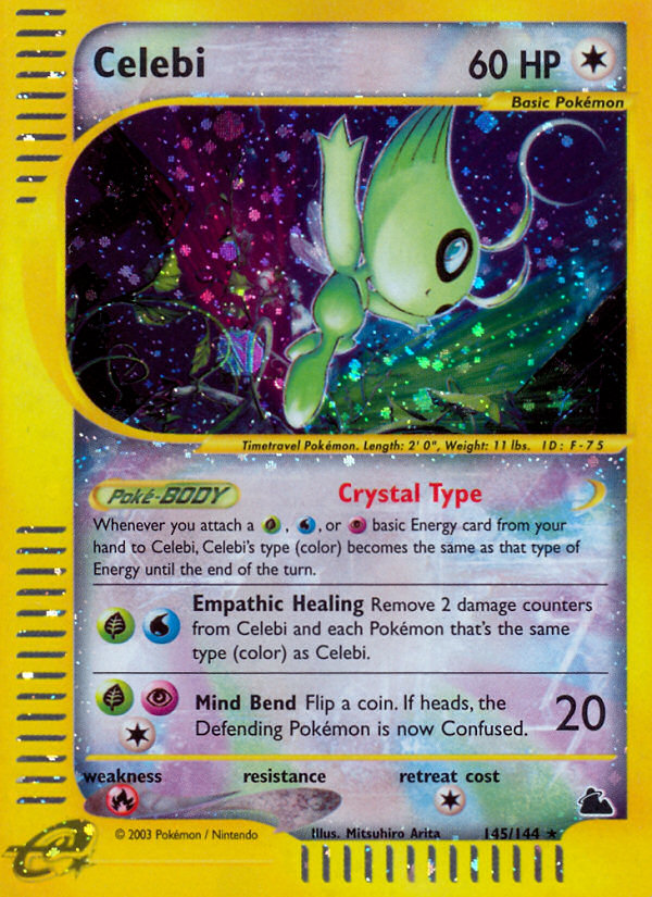 Celebi (145/144) [Skyridge] Pokémon