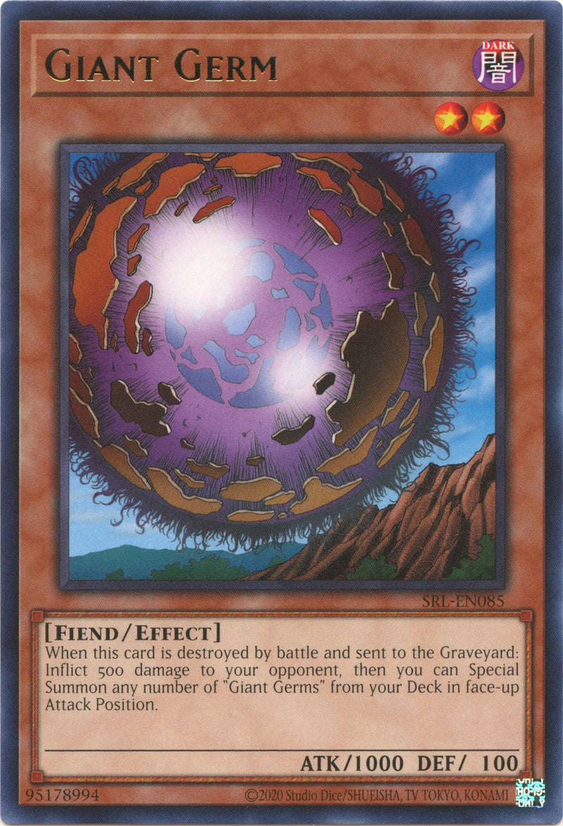 Giant Germ (25th Anniversary) [SRL-EN085] Rare Yu-Gi-Oh!