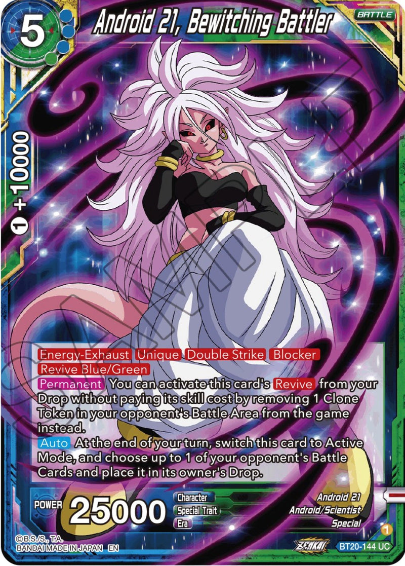 Android 21, Bewitching Battler (BT20-144) [Power Absorbed] Dragon Ball Super