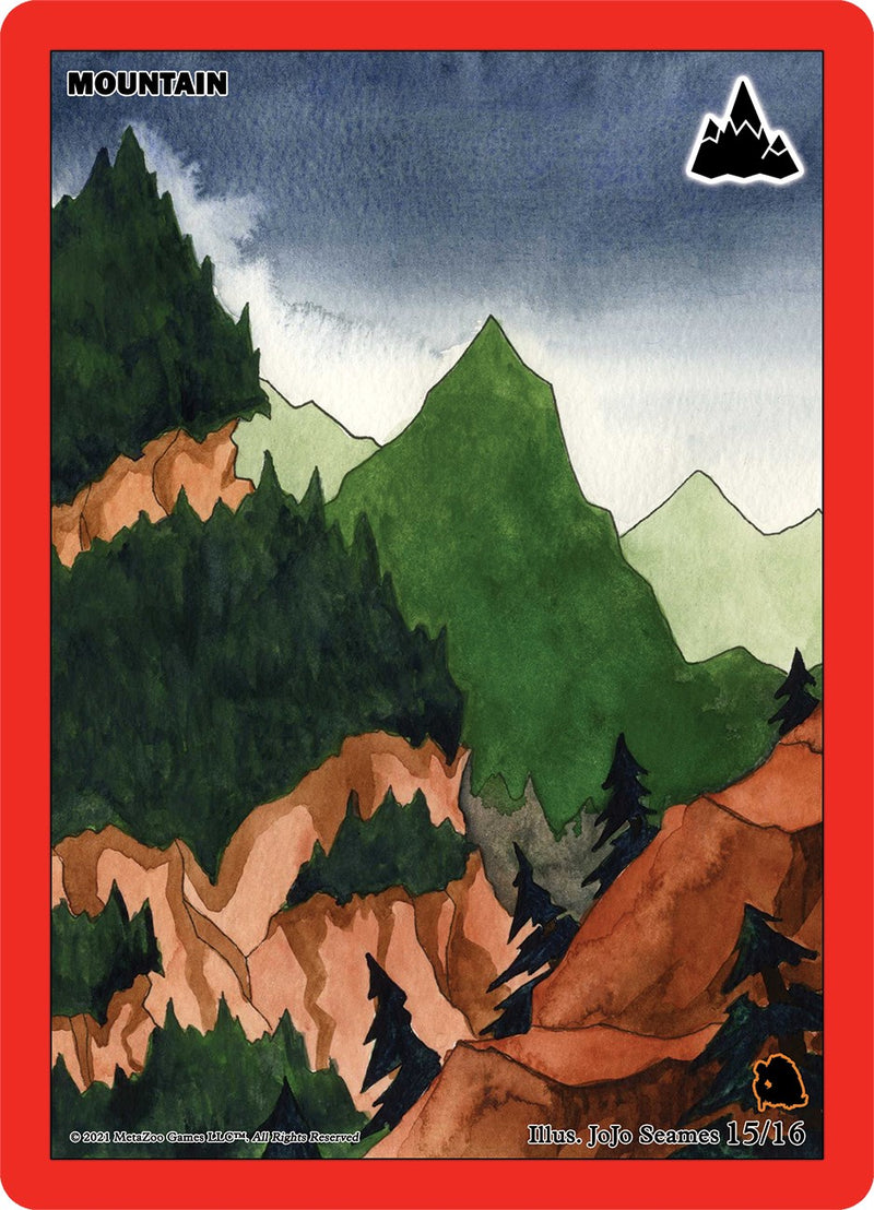 Mountain [Cryptid Nation: Nightfall First Edition Tribal Theme Decks] Metazoo