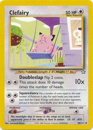 Clefairy (30/111) [Neo Genesis Unlimited] Pokémon
