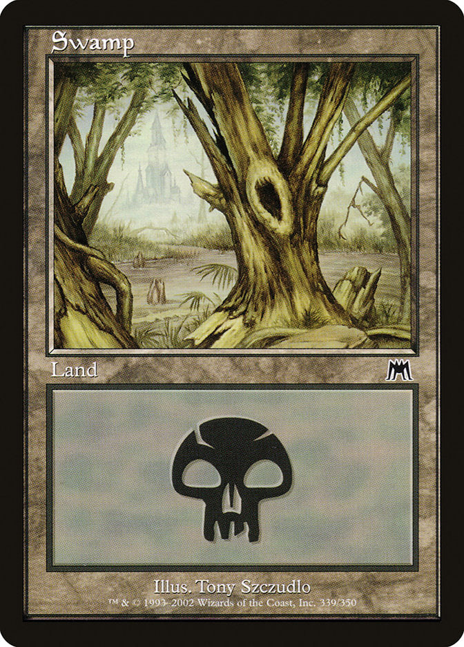 Swamp (339) [Onslaught] Magic: The Gathering