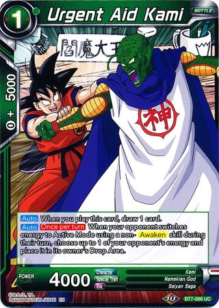 Urgent Aid Kami (BT7-066) [Assault of the Saiyans] Dragon Ball Super