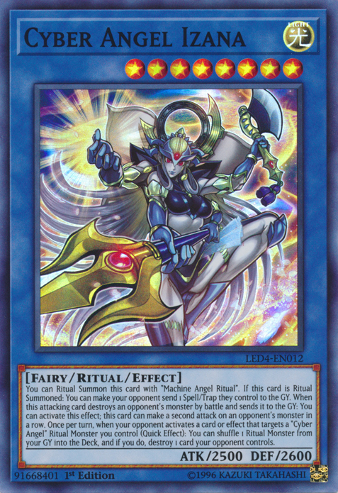 Cyber Angel Izana [LED4-EN012] Super Rare Yu-Gi-Oh!