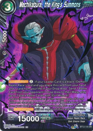 Mechikabura, the King's Summons (BT12-144) [Vicious Rejuvenation] Dragon Ball Super