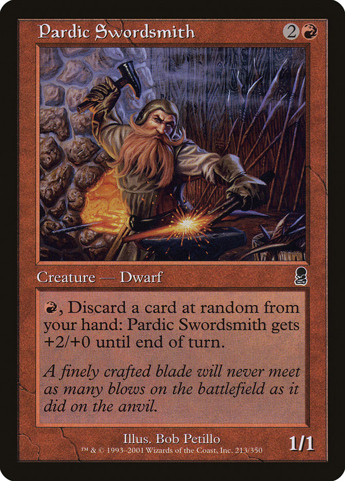 Pardic Swordsmith [Odyssey] Magic: The Gathering