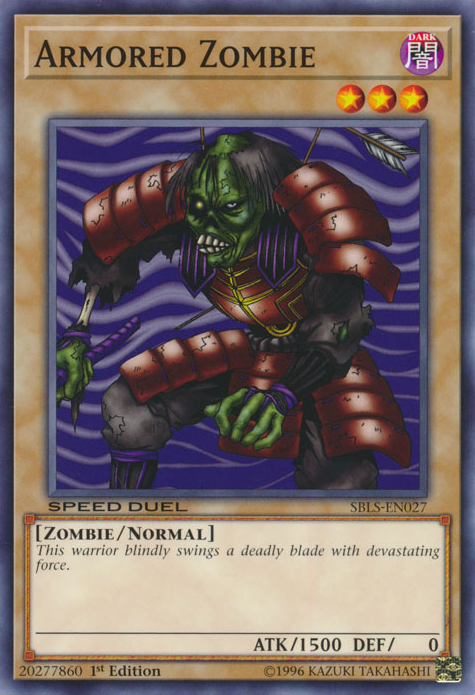 Armored Zombie [SBLS-EN027] Common Yu-Gi-Oh!