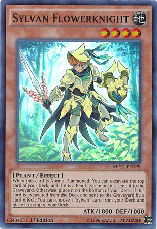 Sylvan Flowerknight [MP14-EN199] Super Rare Yu-Gi-Oh!