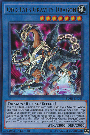 Odd-Eyes Gravity Dragon [BOSH-EN043] Ultra Rare Yu-Gi-Oh!