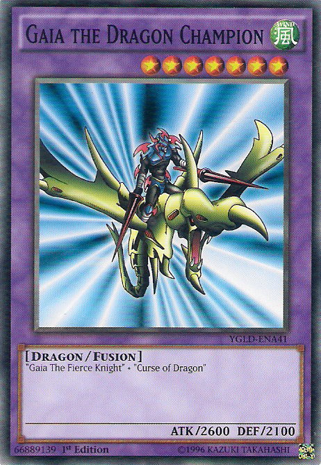 Gaia the Dragon Champion [YGLD-ENA41] Common Yu-Gi-Oh!