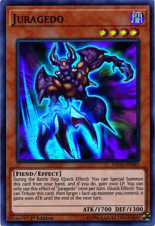 Juragedo [INCH-EN041] Super Rare Yu-Gi-Oh!